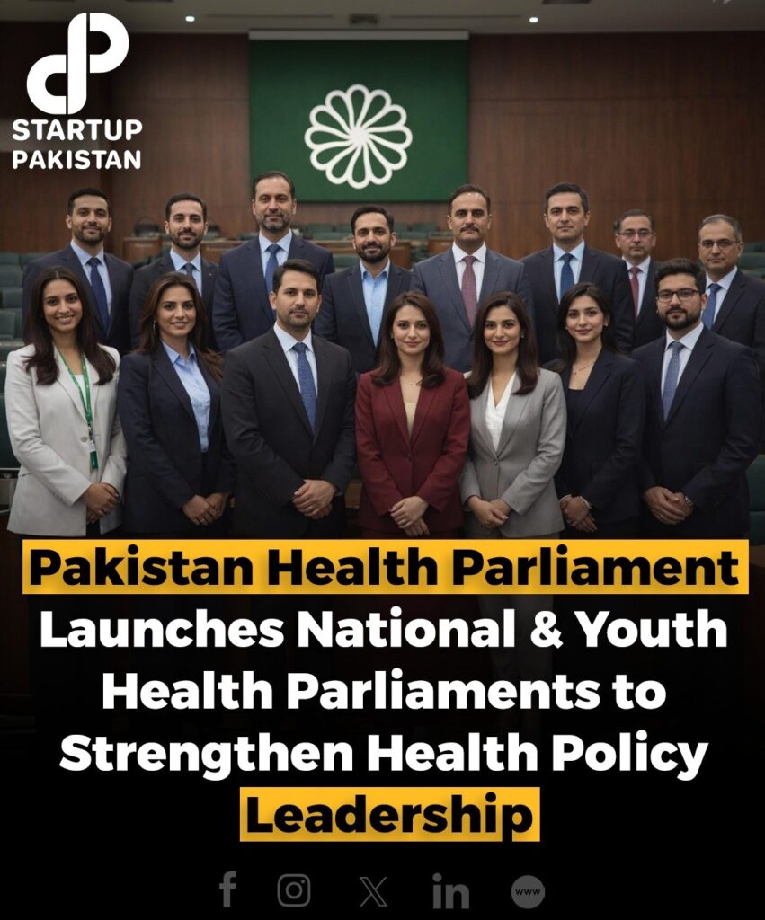 Pakistan Health Parliament featured by Startup Pakistan